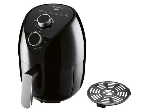 Аерофритюрниця Silver Crest SHLF 1000 A2 (1000 Вт, 1.8 л, антипригарне покриття) SHLF 1000 A2 фото