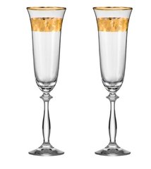 Набор бокалов для шампанского 2 шт. 190 мл Bohemia Angela 40600 190 Q8184-2