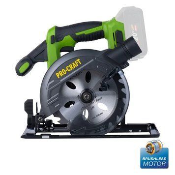 Акумуляторна дискова пила Procraft PCA32 20 В, безщіткова, 165 мм, 0-45&deg;, без АКБ і ЗП 30325 фото