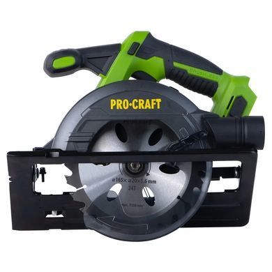 Аккумуляторная дисковая пила Procraft PCA32 20В, бесщёточная, 165 мм, 0&ndash;45&deg;, без АКБ и ЗУ 30325 фото
