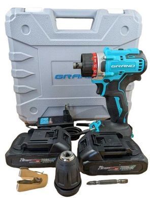 Аккумуляторный шуруповерт Grand ДА-21 DFR/PRO (BRUSHLESS) Быстросъемный патрон GRDA21BLD фото