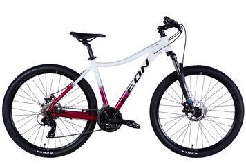 Велосипед AL 27,5" Leon XC LADY 105 DD CS рама-18" білий з малиновим 2025 OPS-LN-27,5-004 фото