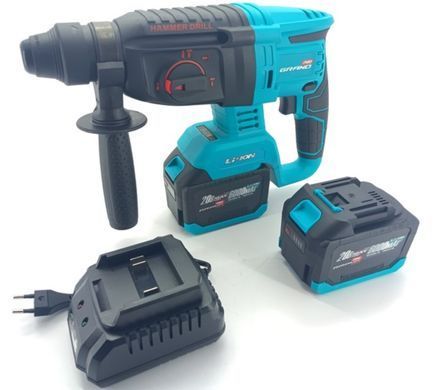 Перфоратор аккумуляторный GRAND BRUSHLESS ПА-20/26 BL/HS-1 (бочковой) GRPA20/26BL/HS-1 фото