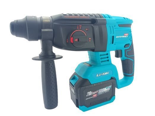 Перфоратор аккумуляторный GRAND BRUSHLESS ПА-20/26 BL/HS-1 (бочковой) GRPA20/26BL/HS-1 фото