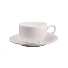 Чайна чашка з блюдцею Wilmax 220 мл WL-993008