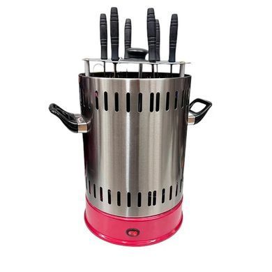 Електрошашличниця вертикальна Zepline ZP-065 3000W (6 шампурів) - електромангал для дому ZP065 фото