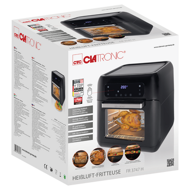 Мультипечь аэрофритюрница CLATRONIC FR 3747 H Hot Air Fryer (11л, 9 программ) 3747 фото