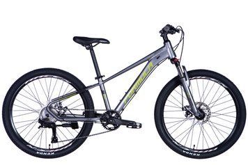 Велосипед AL 24" Formula ZEPHYR 3.0 DD CS рама-12" сіро-зелений 2025 OPS-FR-24-435 фото
