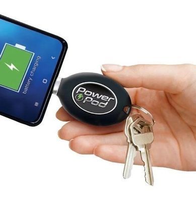 Купити Powerbank &ndash; брелок для ключів Power Pod Emergency Charge 800 mAh Роз'єм Micro USB Digital в інтернет-магазині &laquo;Дачник&raquo; &mdash; dachnik.in.ua